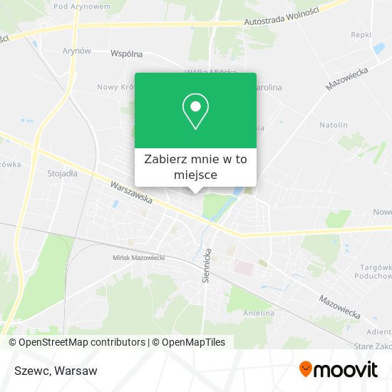 Mapa Szewc