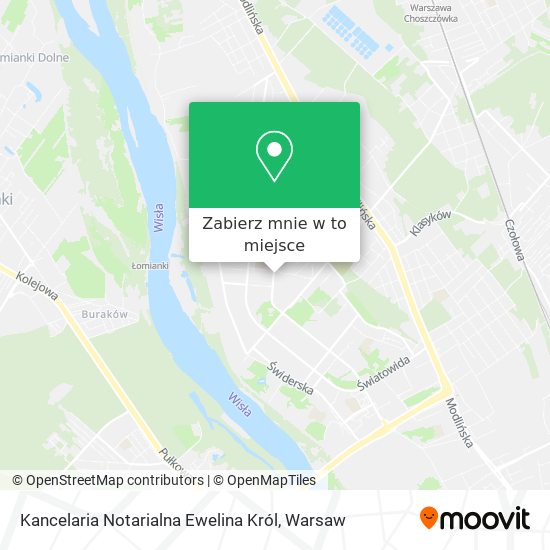 Mapa Kancelaria Notarialna Ewelina Król