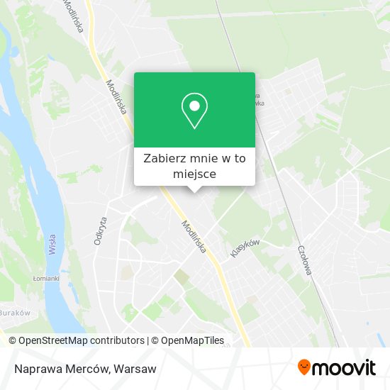 Mapa Naprawa Merców