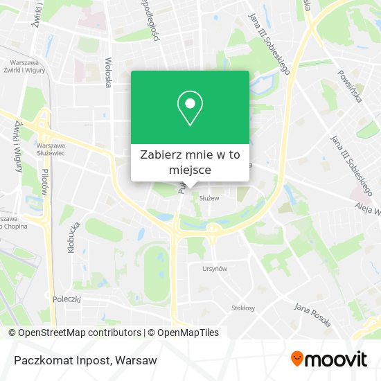 Mapa Paczkomat Inpost