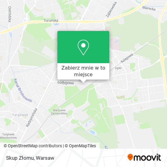 Mapa Skup Złomu