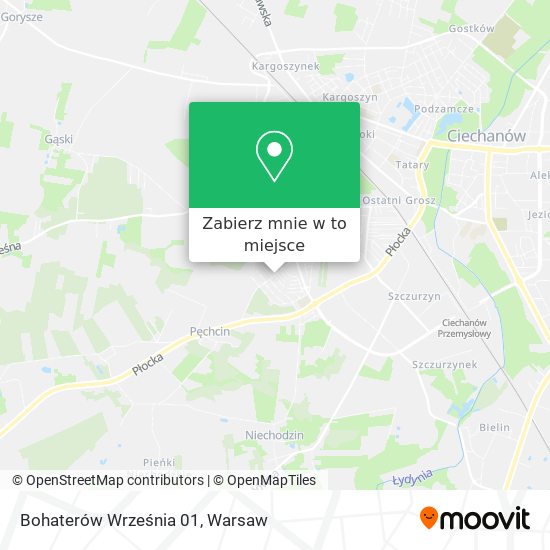 Mapa Bohaterów Września 01