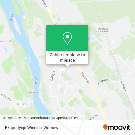 Mapa Ekspedycja Winnica