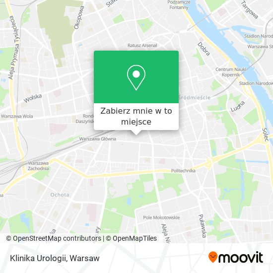 Mapa Klinika Urologii