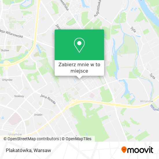 Mapa Plakatówka