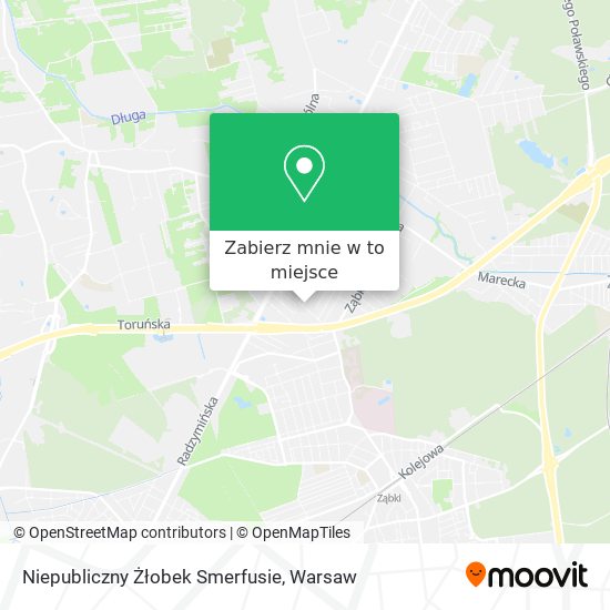 Mapa Niepubliczny Żłobek Smerfusie