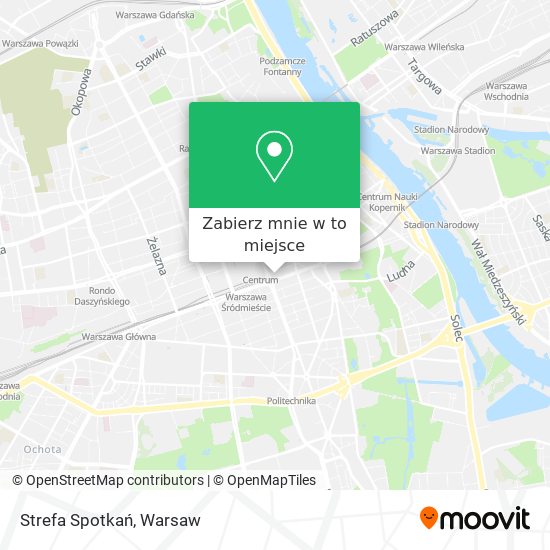 Mapa Strefa Spotkań