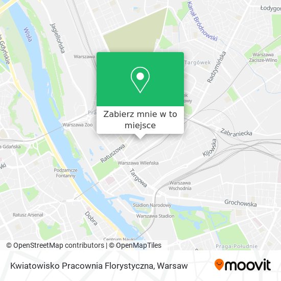 Mapa Kwiatowisko Pracownia Florystyczna