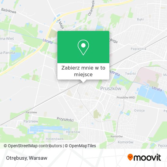 Mapa Otrębusy