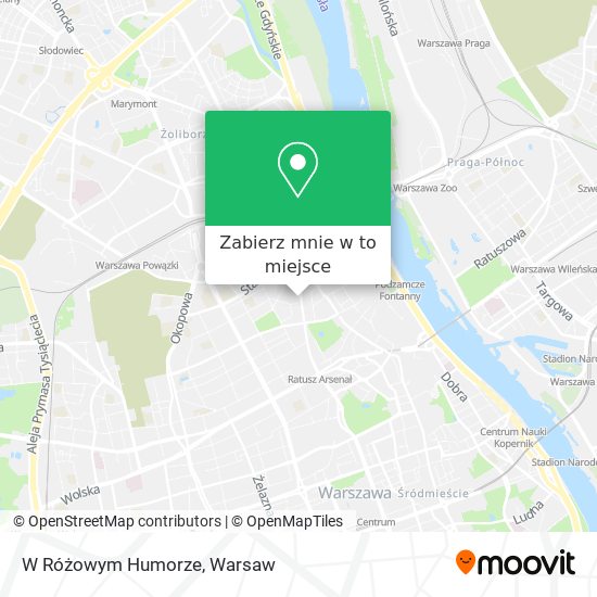 Mapa W Różowym Humorze