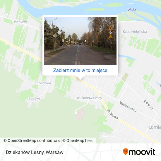 Mapa Dziekanów Leśny