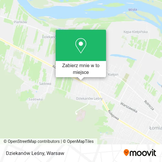 Mapa Dziekanów Leśny