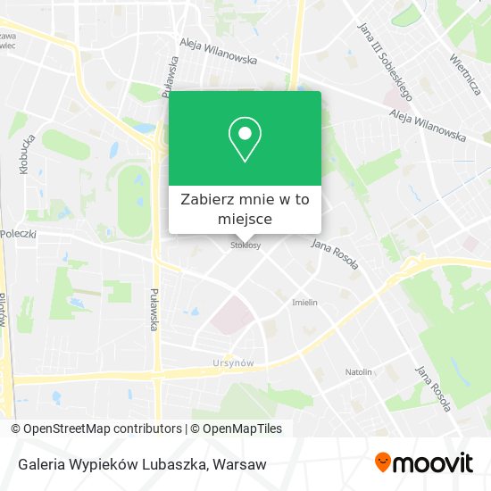 Mapa Galeria Wypieków Lubaszka