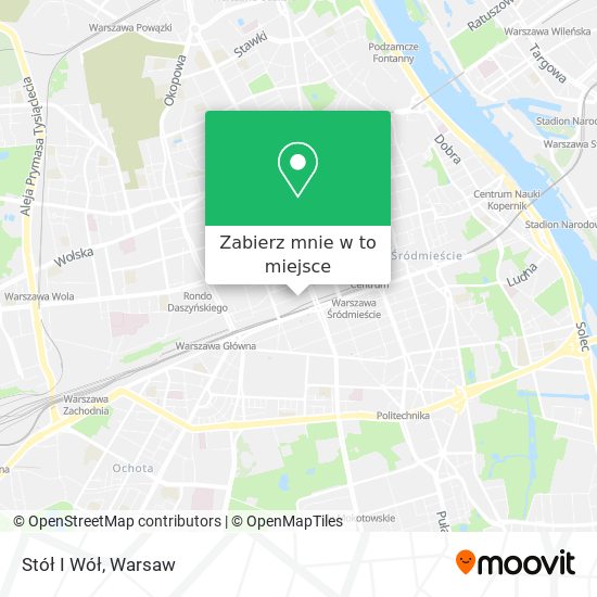 Mapa Stół I Wół