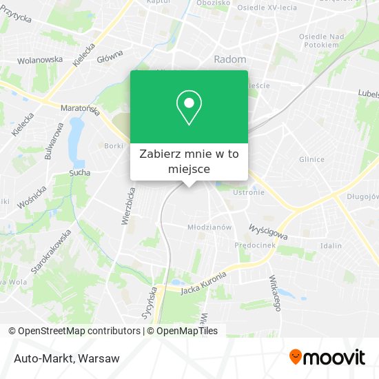 Mapa Auto-Markt