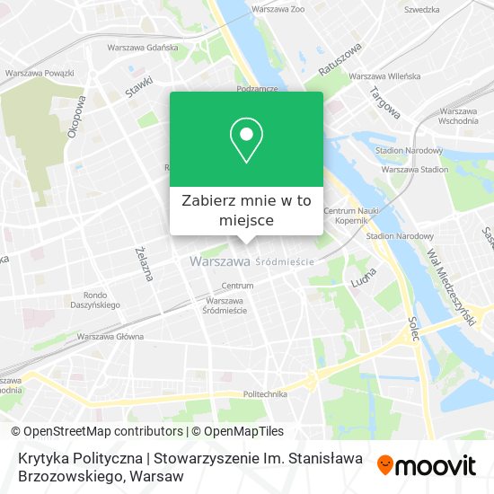 Mapa Krytyka Polityczna | Stowarzyszenie Im. Stanisława Brzozowskiego