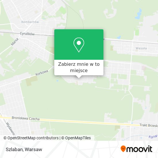 Mapa Szlaban