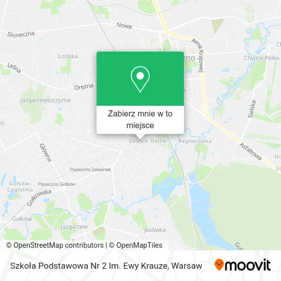 Mapa Szkoła Podstawowa Nr 2 Im. Ewy Krauze