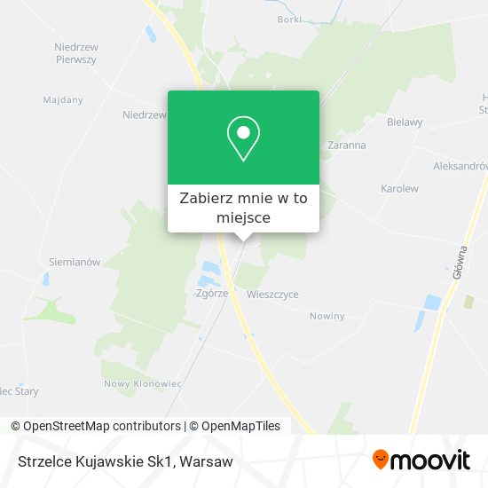 Mapa Strzelce Kujawskie Sk1