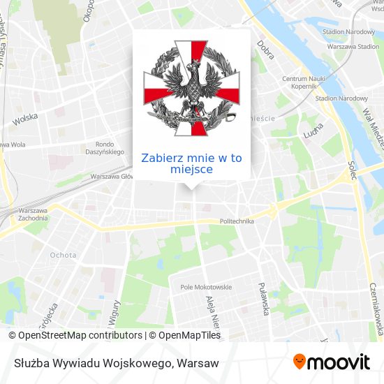 Mapa Służba Wywiadu Wojskowego