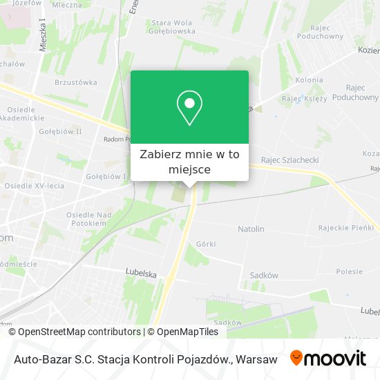 Mapa Auto-Bazar S.C. Stacja Kontroli Pojazdów.