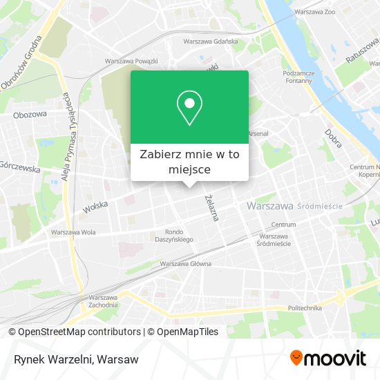 Mapa Rynek Warzelni