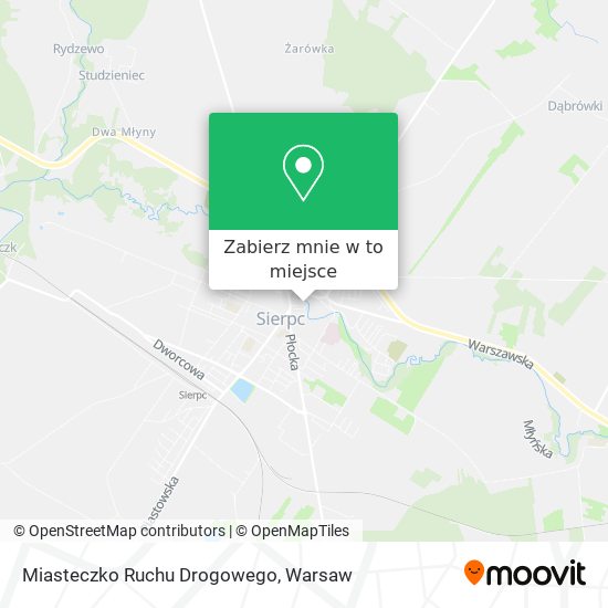 Mapa Miasteczko Ruchu Drogowego