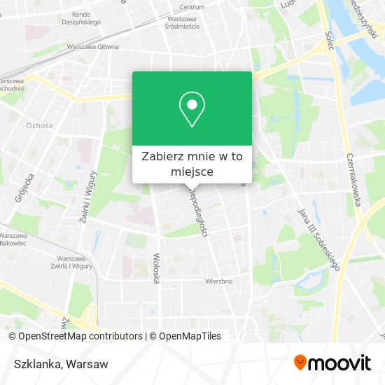 Mapa Szklanka