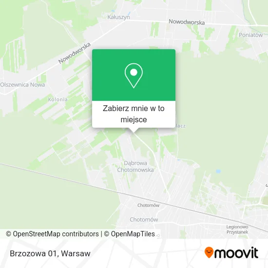 Mapa Brzozowa 01