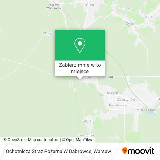 Mapa Ochotnicza Straż Pożarna W Dąbrówce