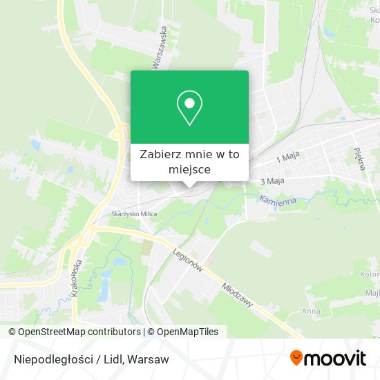 Mapa Niepodległości / Lidl