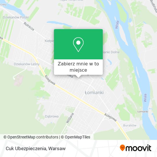 Mapa Cuk Ubezpieczenia