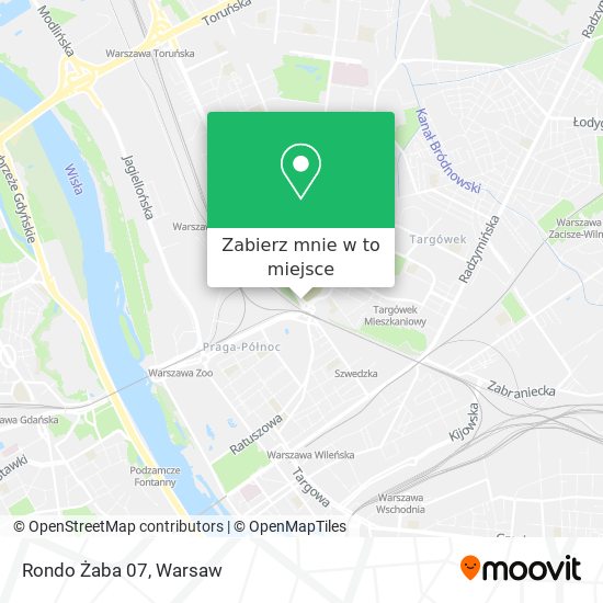 Mapa Rondo Żaba 07