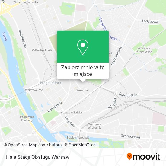 Mapa Hala Stacji Obsługi