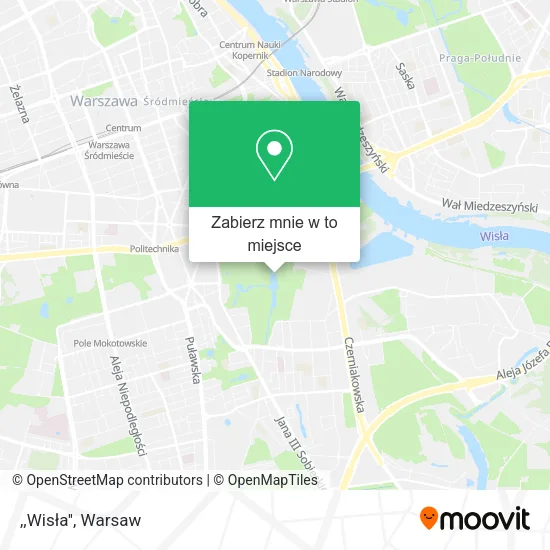 Mapa ,,Wisła''