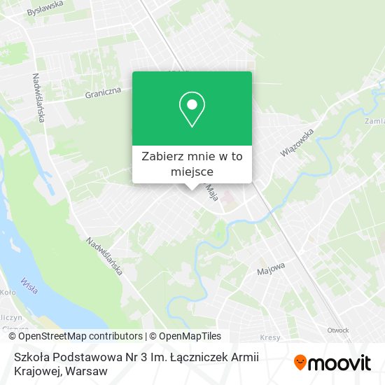 Mapa Szkoła Podstawowa Nr 3 Im. Łączniczek Armii Krajowej