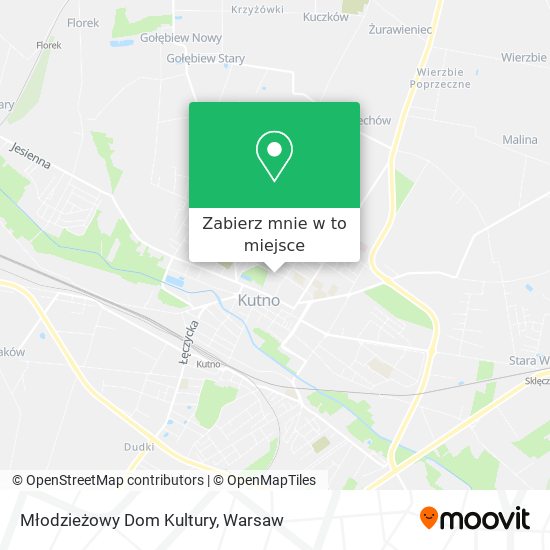 Mapa Młodzieżowy Dom Kultury