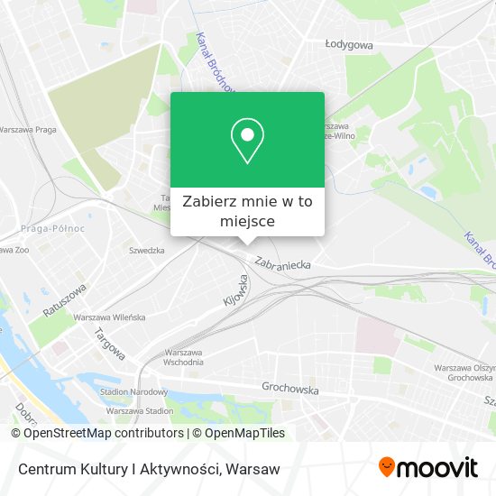 Mapa Centrum Kultury I Aktywności