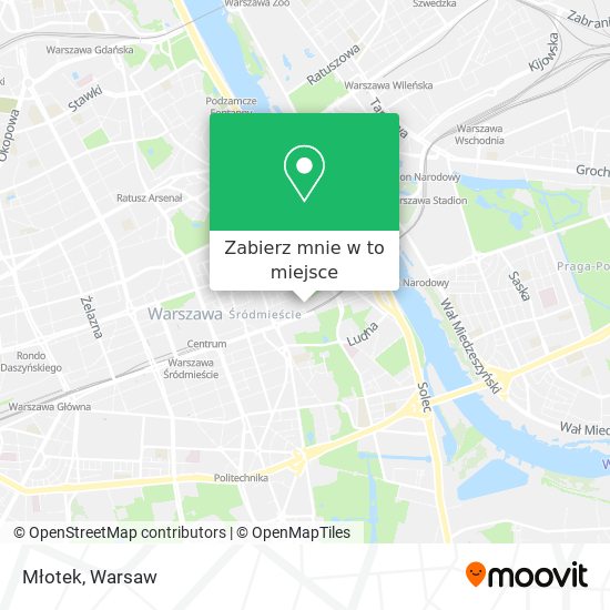 Mapa Młotek