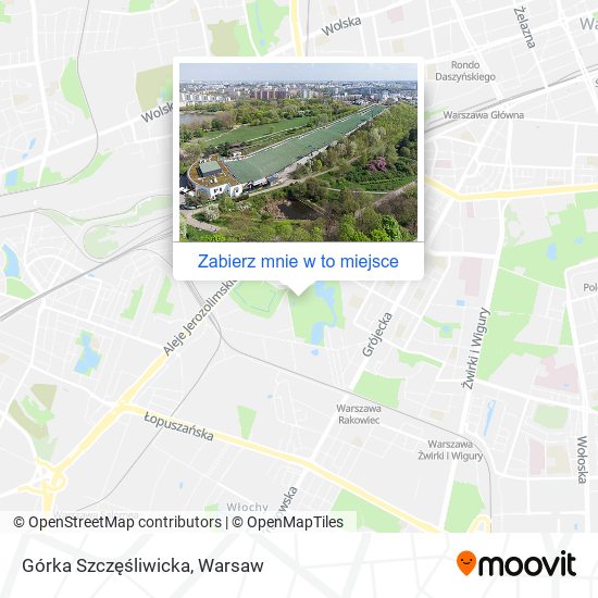 Mapa Górka Szczęśliwicka