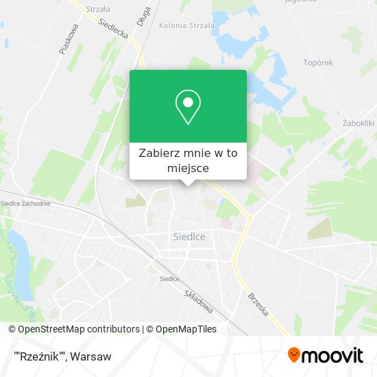 Mapa ""Rzeźnik""