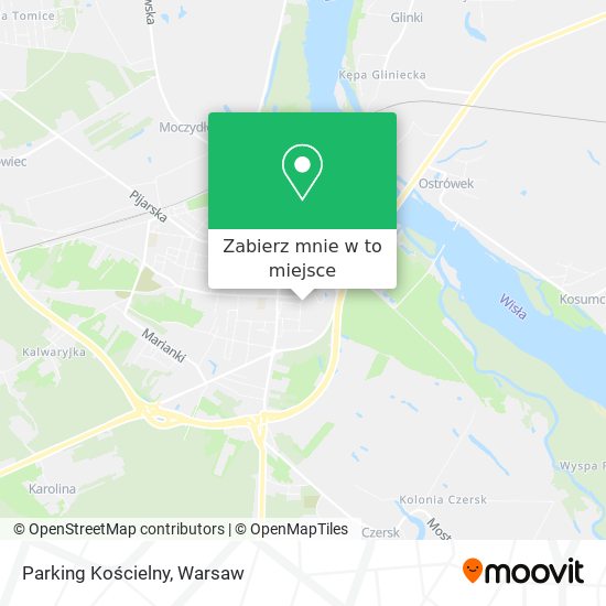 Mapa Parking Kościelny