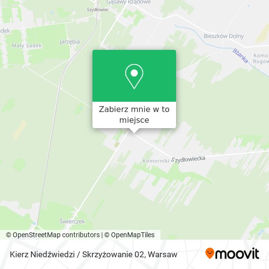 Mapa Kierz Niedźwiedzi / Skrzyżowanie 02