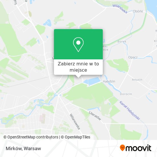 Mapa Mirków