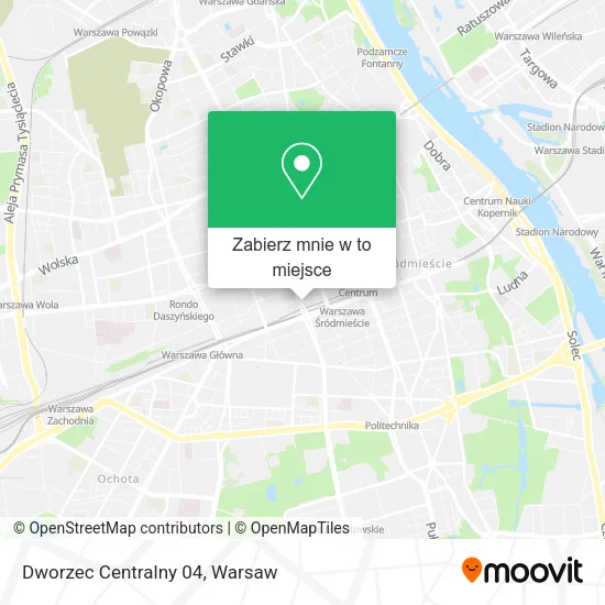 Mapa Dworzec Centralny 04