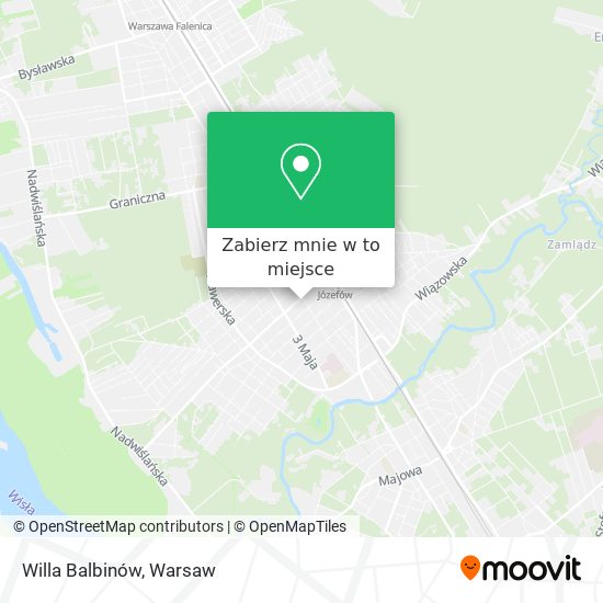 Mapa Willa Balbinów