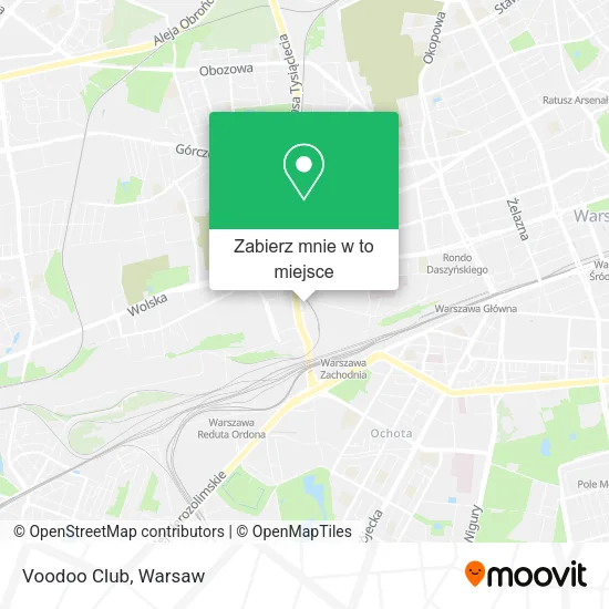 Mapa Voodoo Club