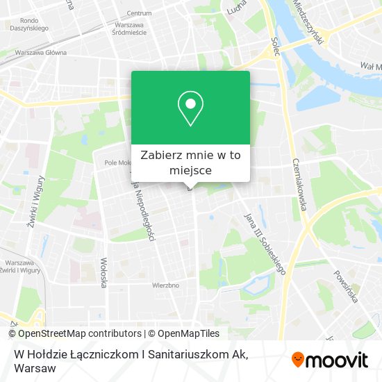 Mapa W Hołdzie Łączniczkom I Sanitariuszkom Ak