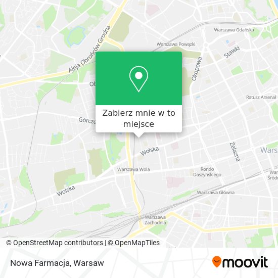 Mapa Nowa Farmacja