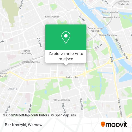 Mapa Bar Koszyki